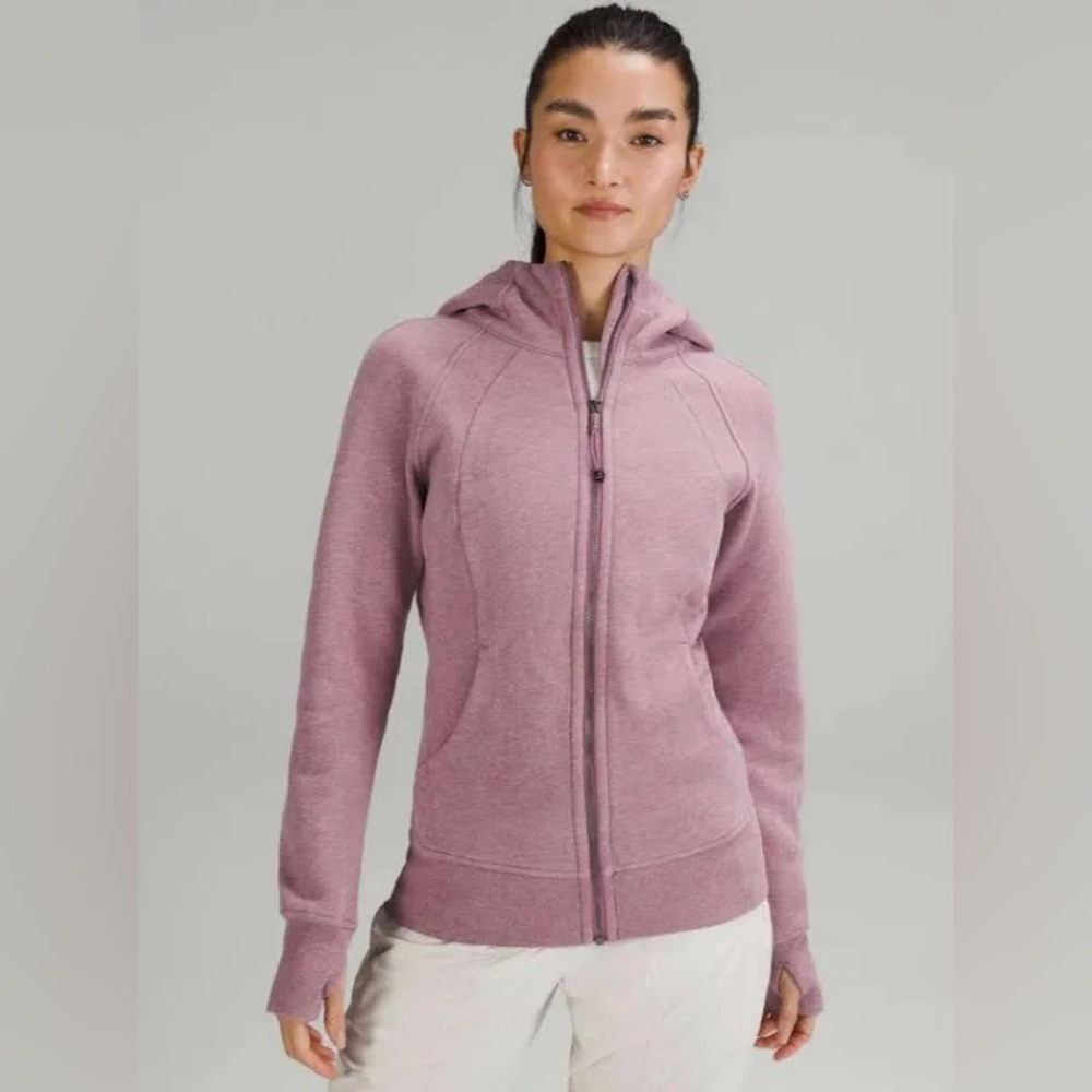 Lululemon full zip scuba hoodie size 10